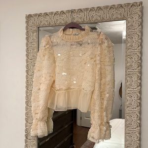Zara Top with delicate detailing
